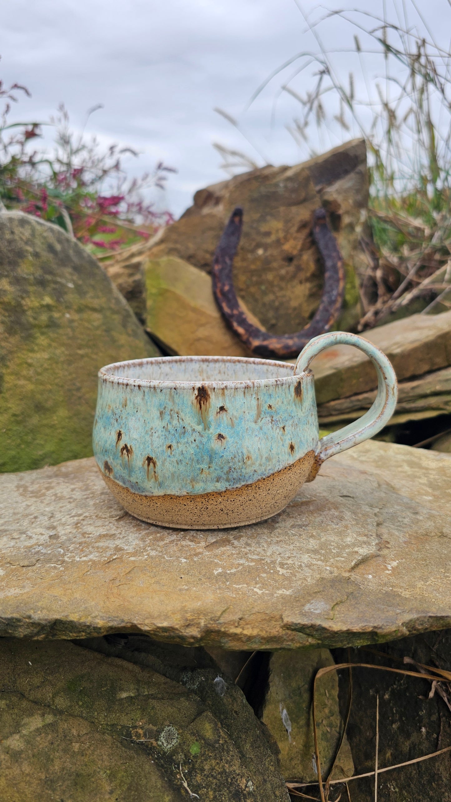 18 oz handmade pottery mug