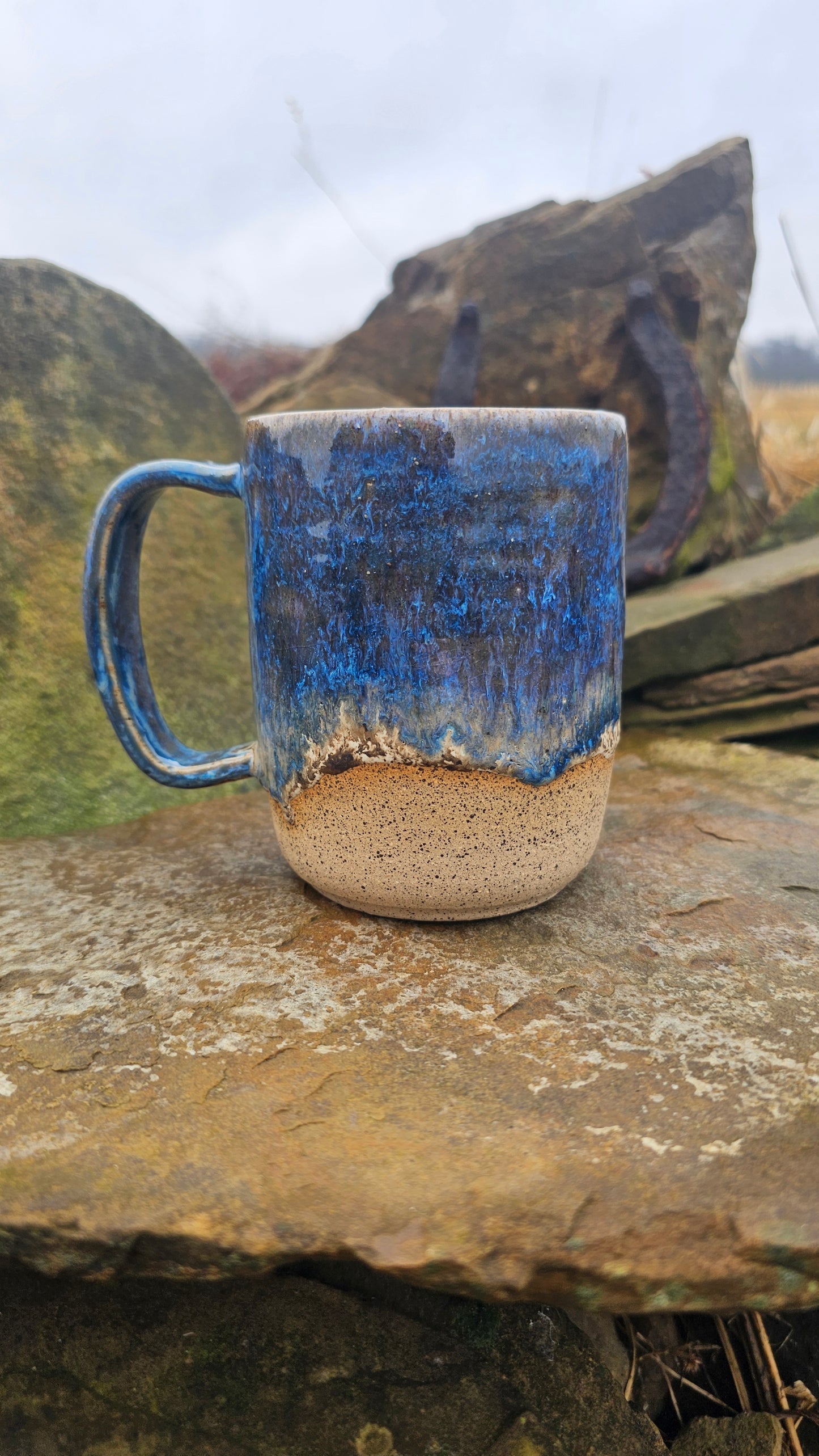 18 oz handmade pottery mug