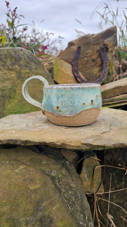 18 oz handmade pottery mug