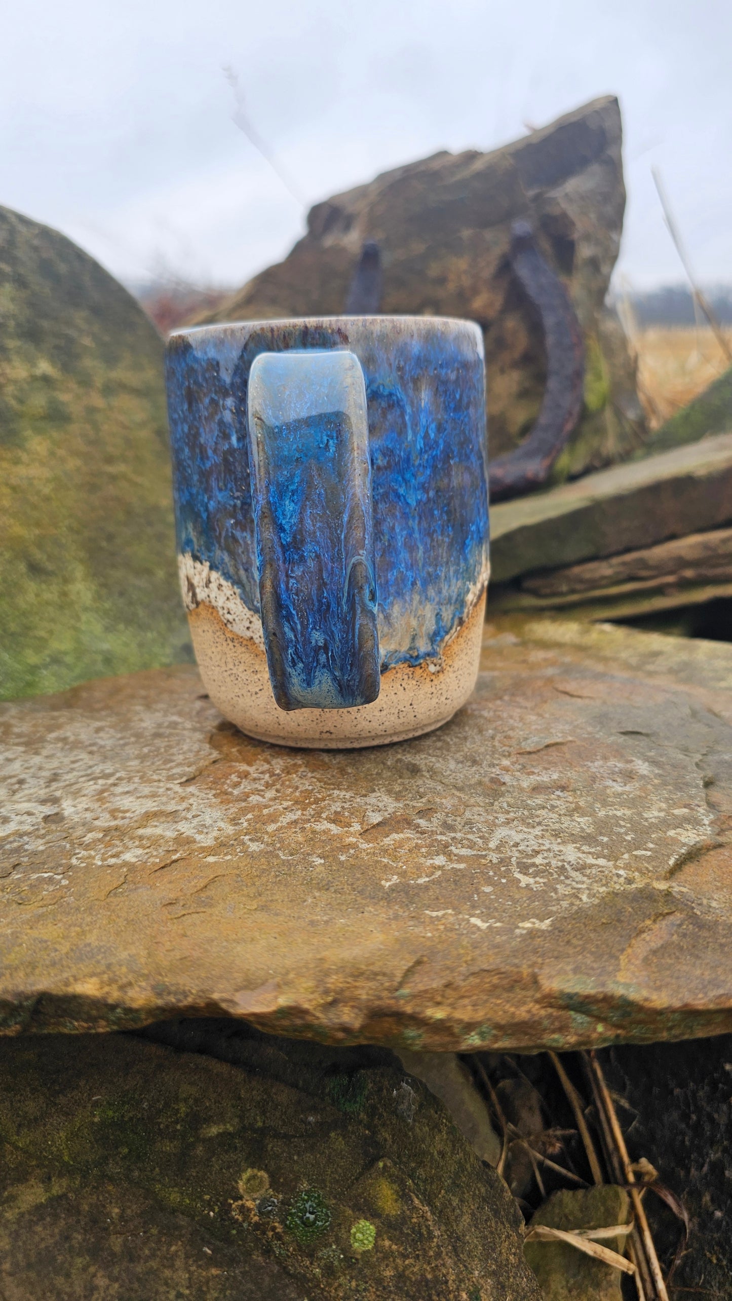 18 oz handmade pottery mug